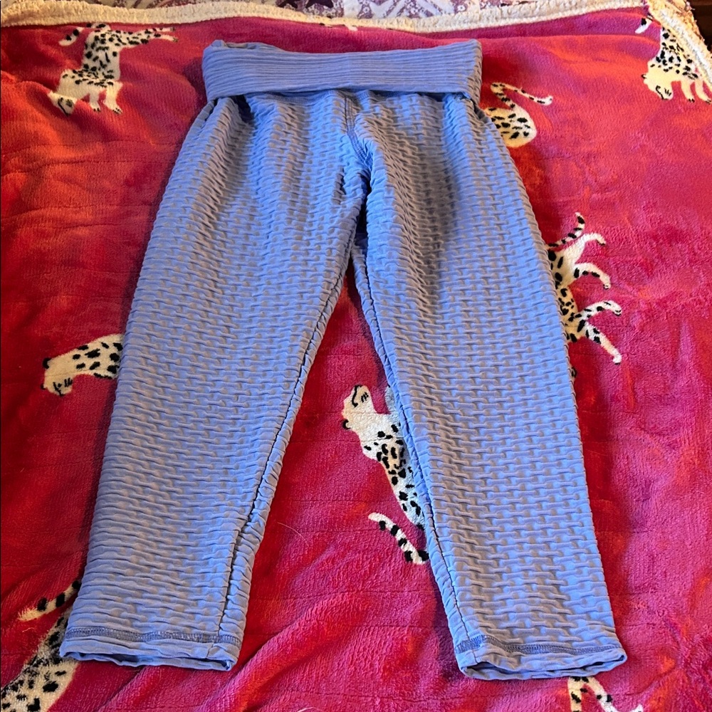 ABS2B Zero Flaws Excellent Condition  Purple Leggings,4way stretch size